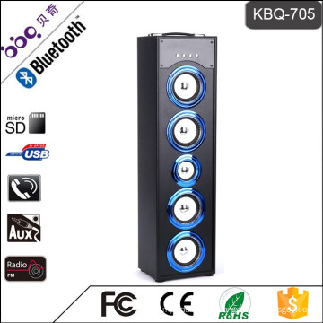 BBQ KBQ-705 45W 5000mAh Battery have LED Disco Light Loud Speaker Bluetooth